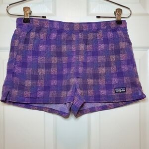 Patagonia Shorts Girls (12) Pull On Purple Baggies